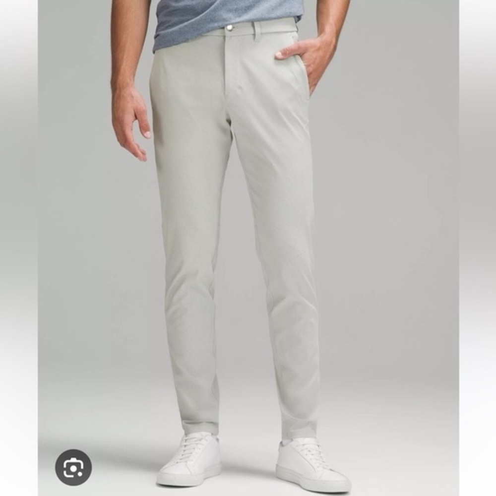 BNWT Lululemon Athletica Mens Slim Fit Commission Pant Grey